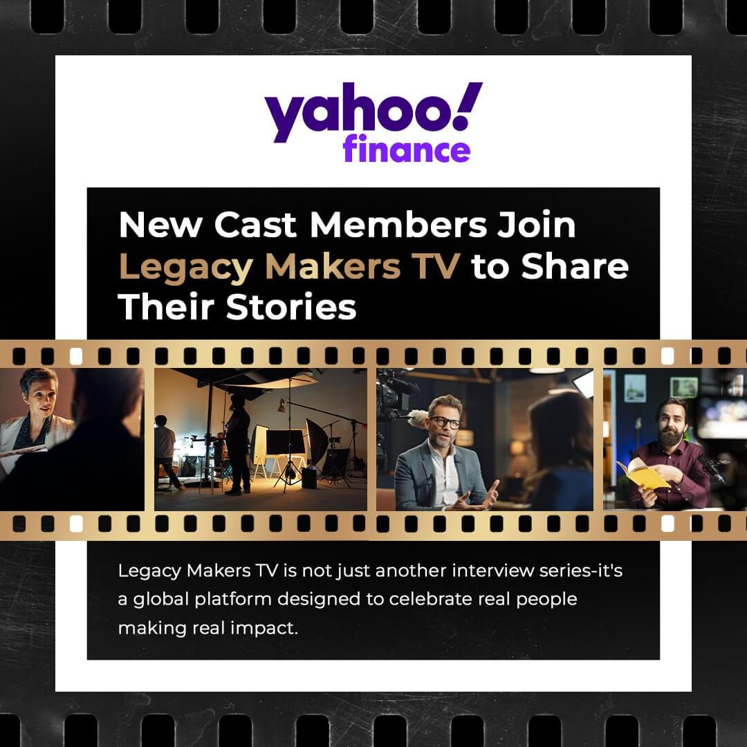 “Legacy Makers TV continues to spotlight changemakers shaping the future.”